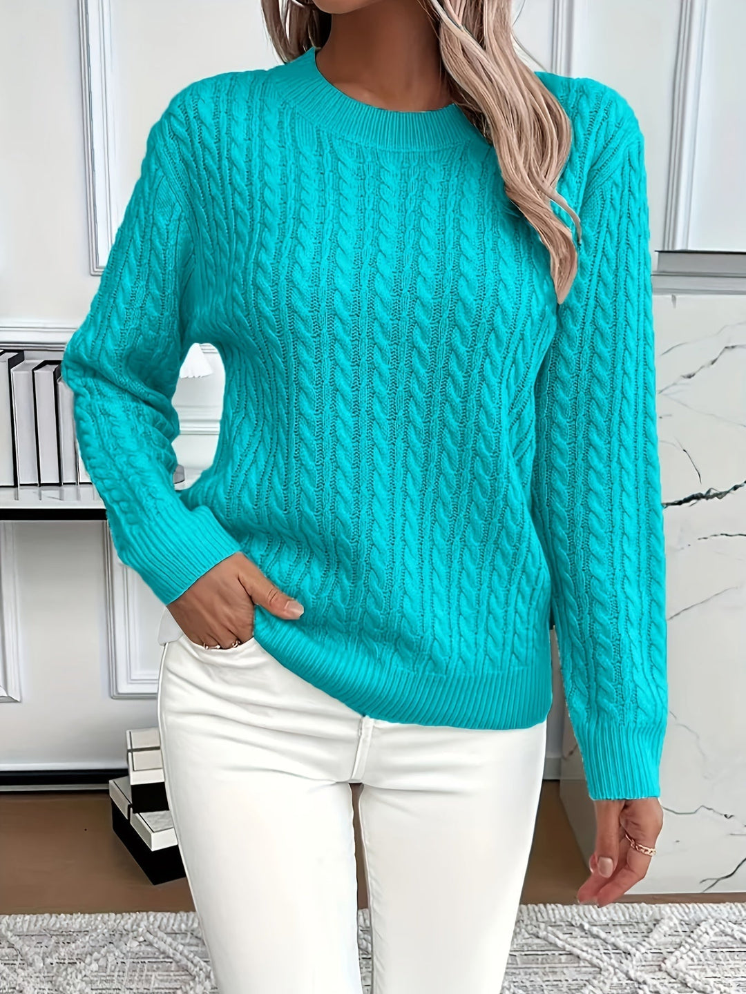 Clara Cable Knit Sweater
