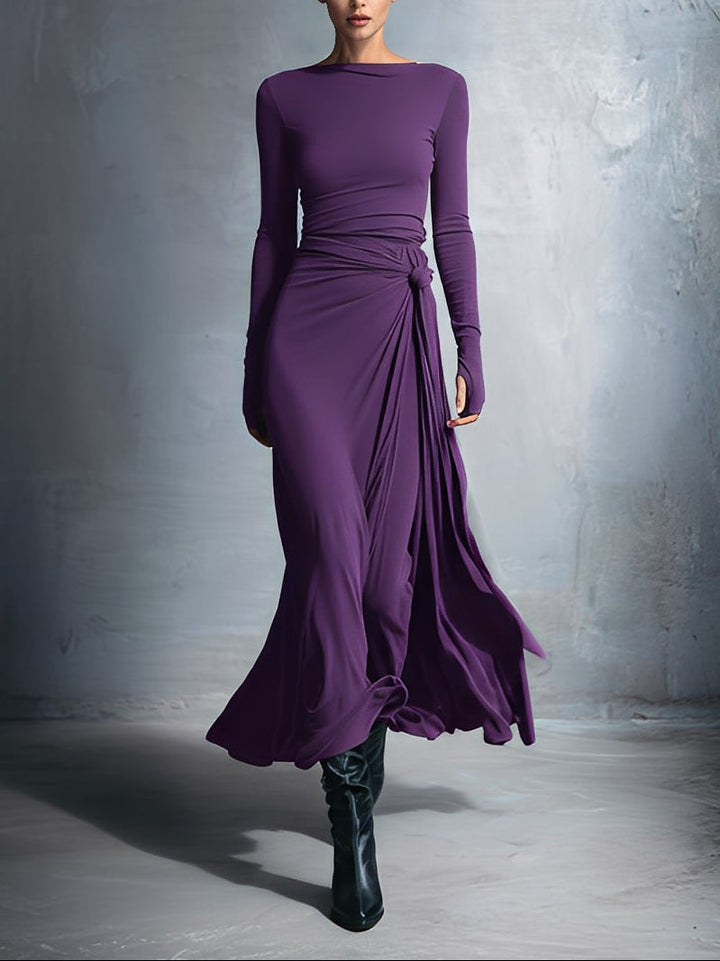 Aurelia Drape Maxi Dress