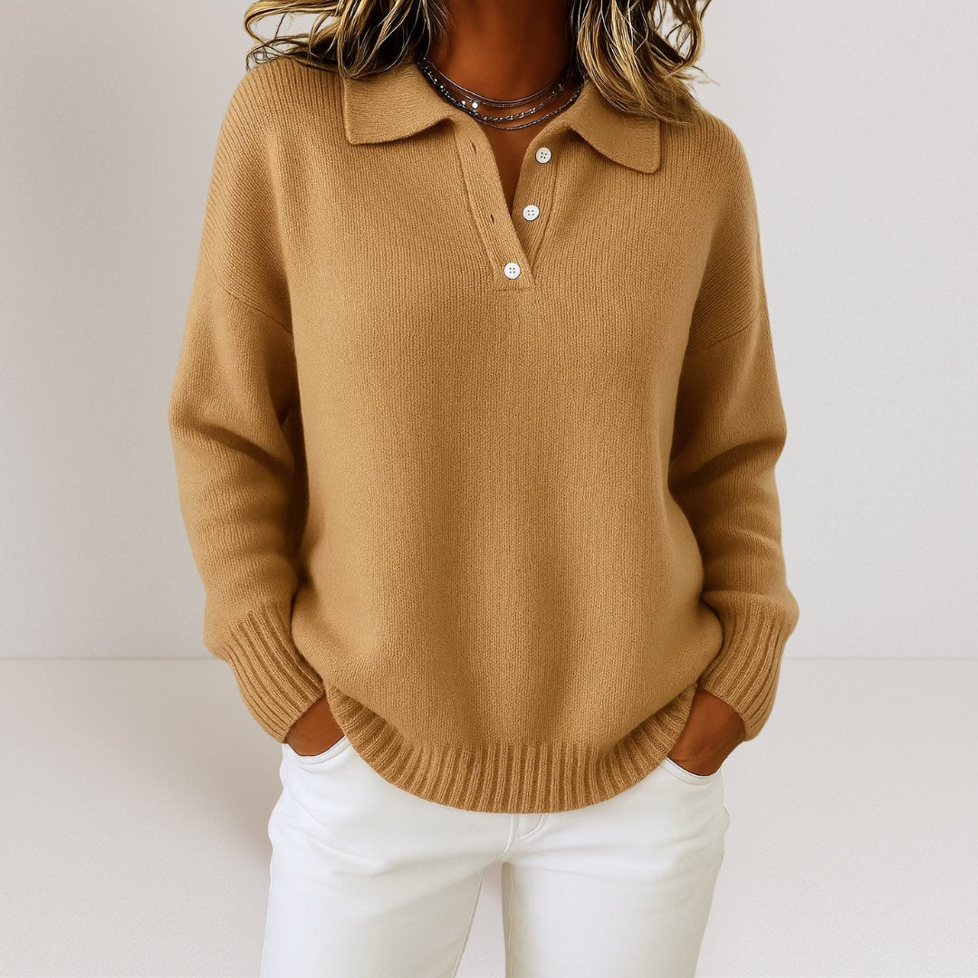 Avora Lyon Serene Collar Knit