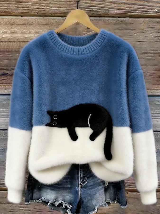 Luna Cat Knit Sweater