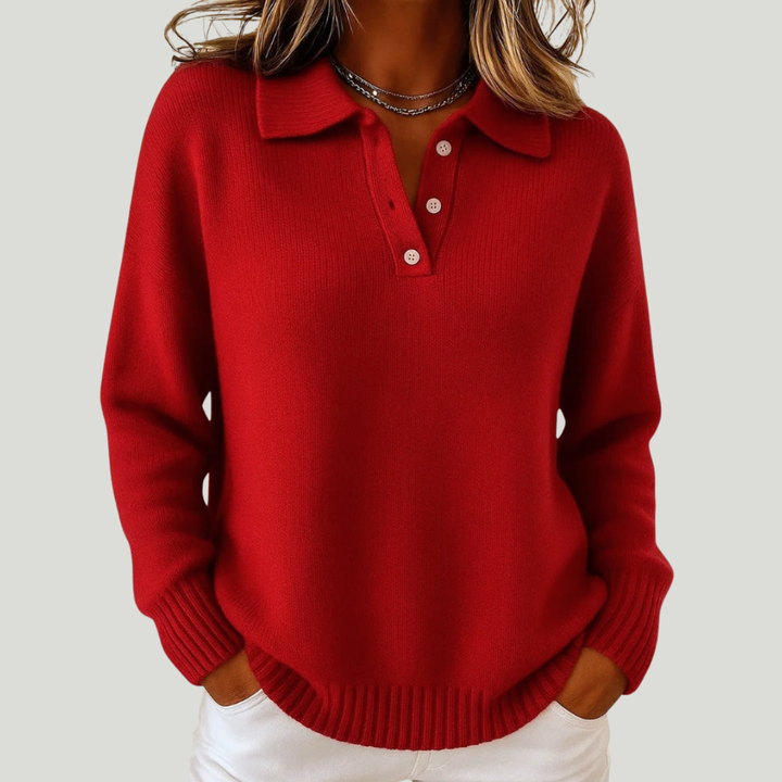 Avora Lyon Serene Collar Knit