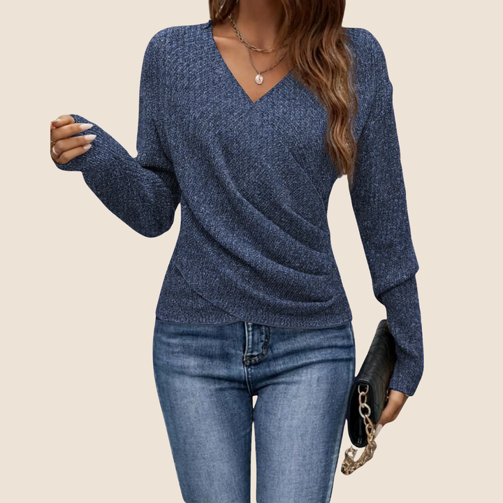 Sienna Wrap Knit Sweater