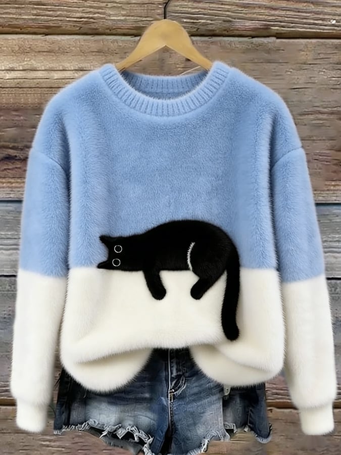 Luna Cat Knit Sweater