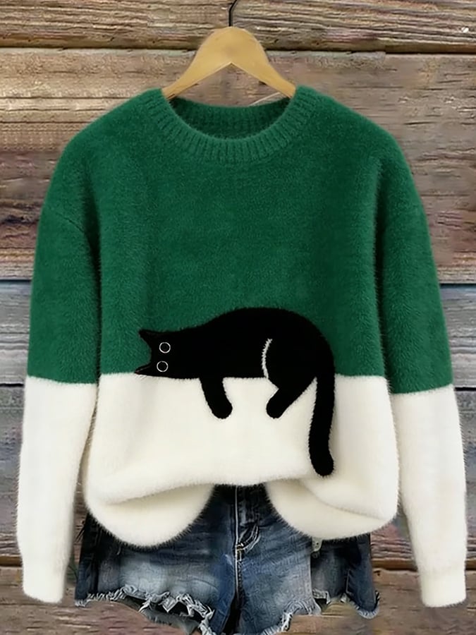Luna Cat Knit Sweater