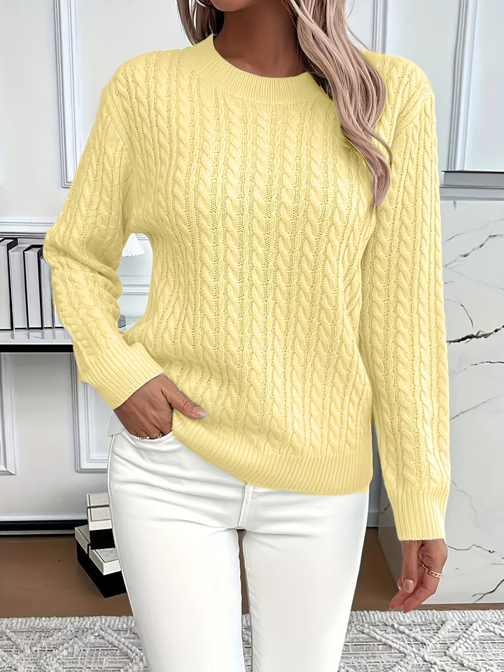 Clara Cable Knit Sweater