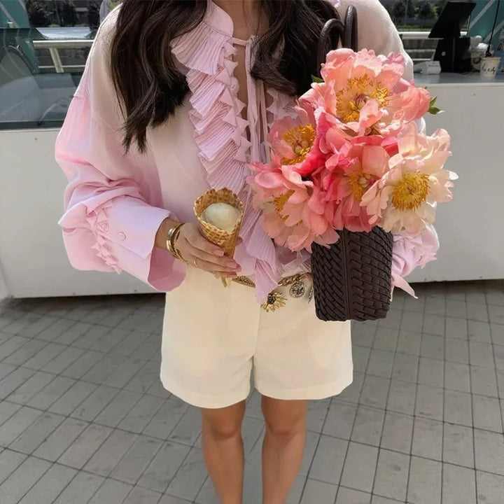 The Marigold Lace Blouse