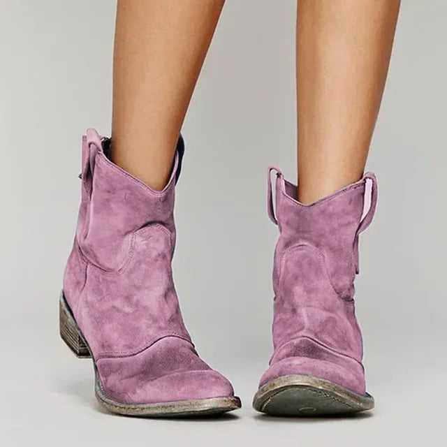 Willow Western Ankle Boots