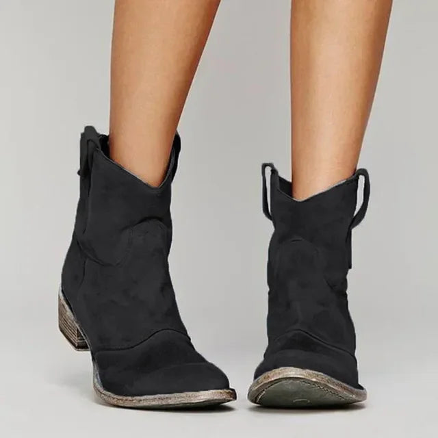Willow Western Ankle Boots