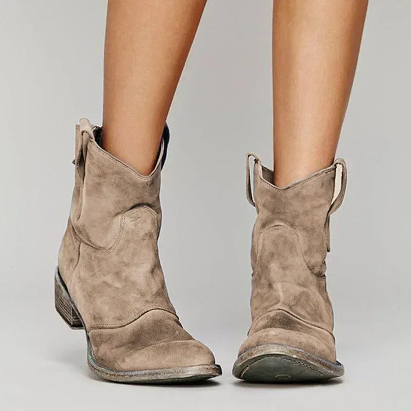 Willow Western Ankle Boots