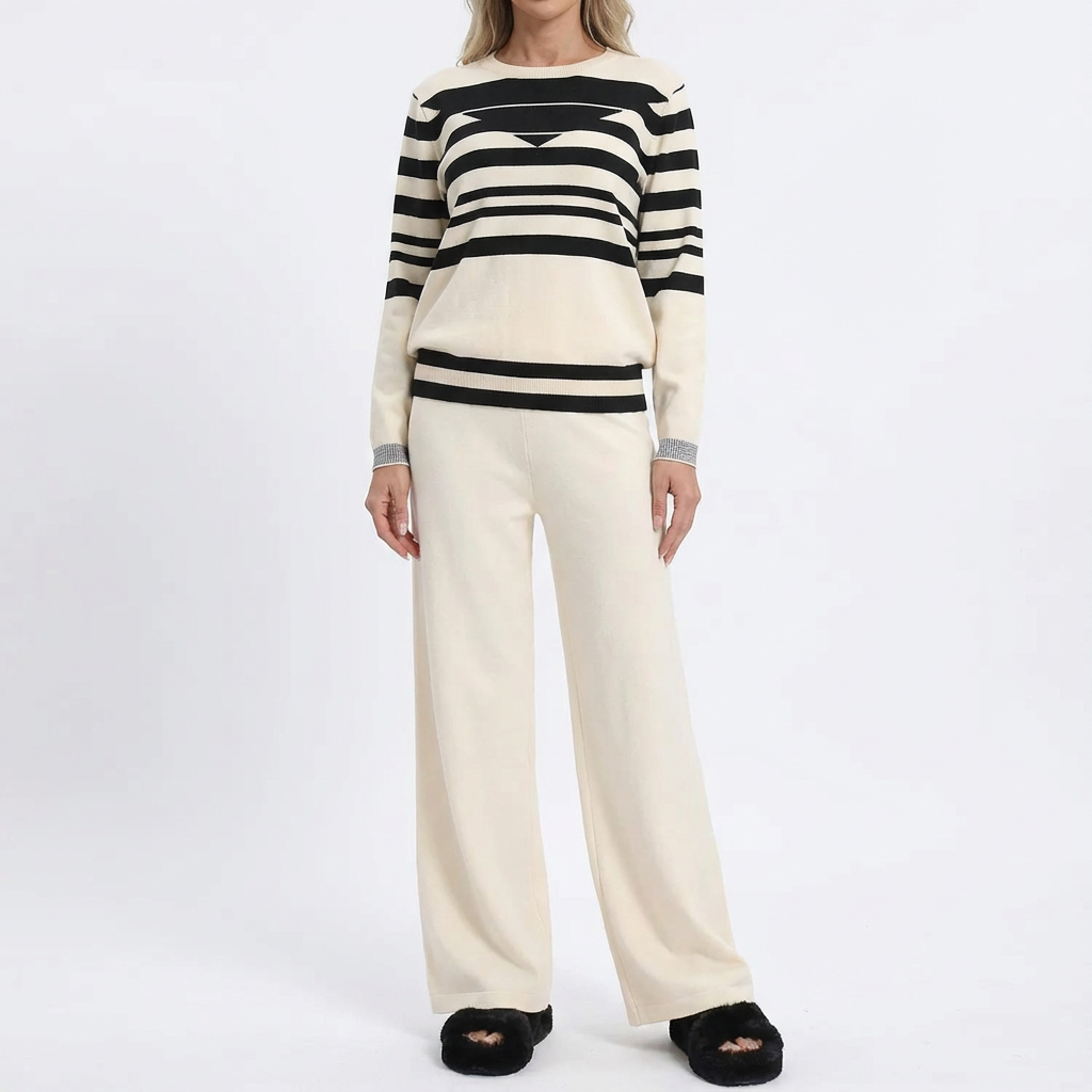 Soren Stripe Lounge Set