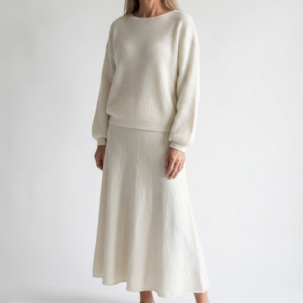 Elara Knit Midi Set