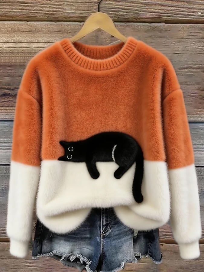 Luna Cat Knit Sweater